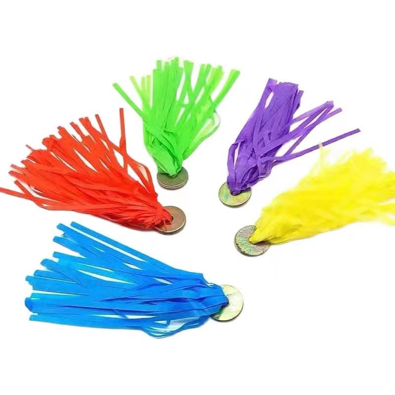 Factory Wholesale Plastic Shuttlecock Children's Primary School Sports Goods Color Shuttlecock 3 Iron Scented Plastic Shuttlecock