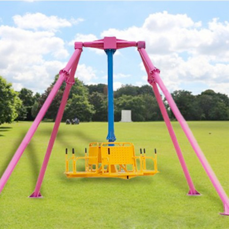 源头厂家无动力游乐设备景区农庄娱乐设施颜色可选四座网红小摆锤