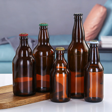 批发棕色啤酒瓶新款玻璃酒瓶330ml500ml汽水玻璃饮料瓶酿酒分装瓶