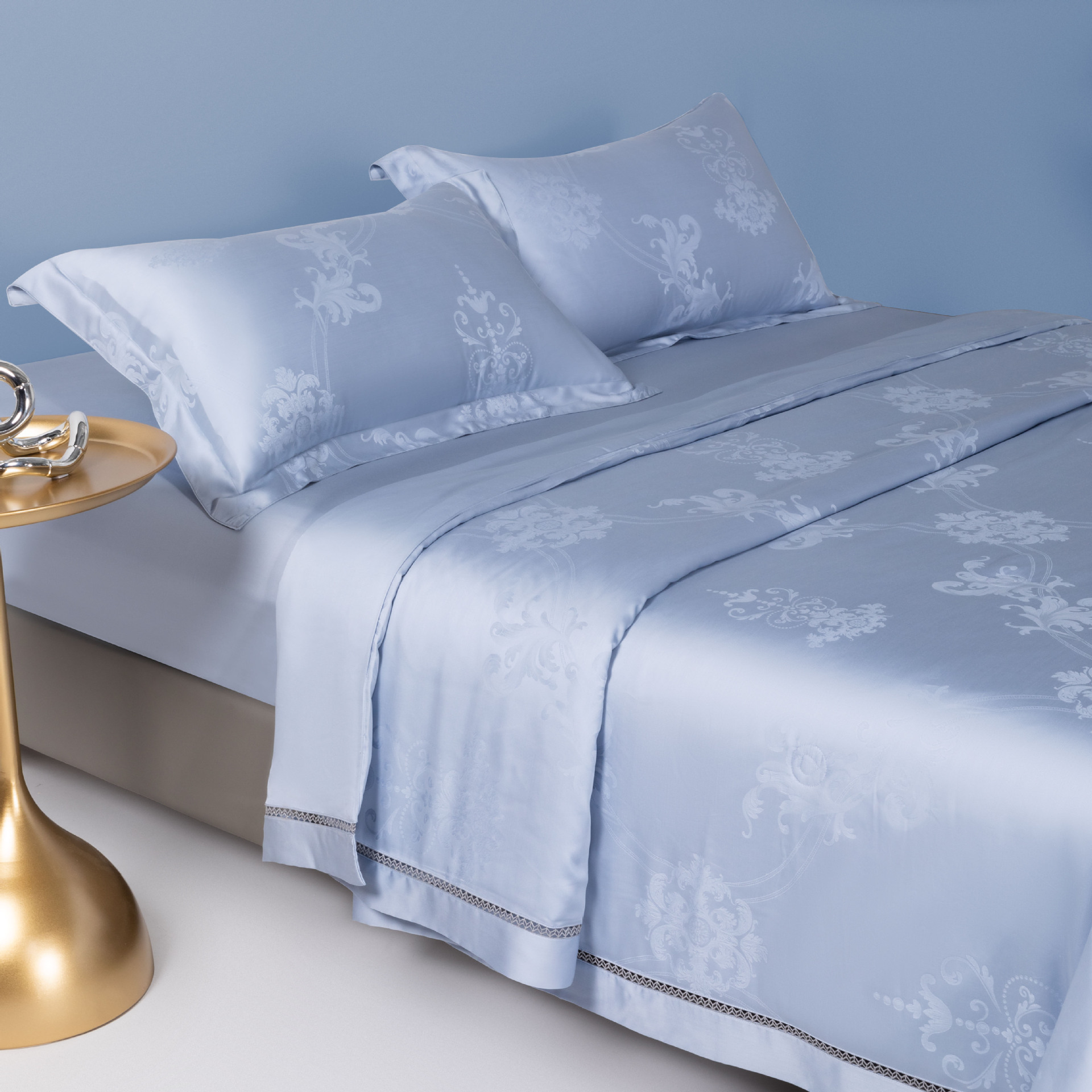 夏日小凉风抗菌大提花60s天丝夏被空调被