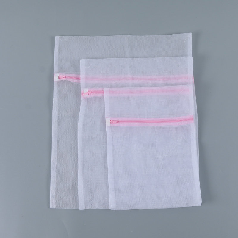 Zipper Fine Mesh Coarse Mesh Household Laundry Bag Bra Underwear Cylindrical Laundry Protection Bags Washing Machine Laundry Net Bag