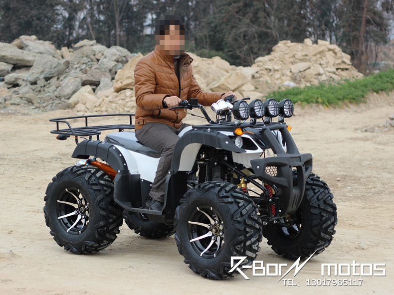 宗申200水冷差速轴传动全地形跑车大公牛沙滩车四轮越野摩托车