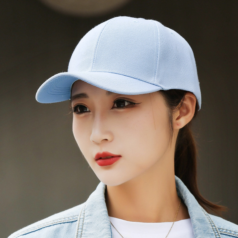 Factory in Stock Hat Twill Baseball Cap for Women Advertising Cap Fashion Casual Sun Hat All-Matching Peaked Cap Men