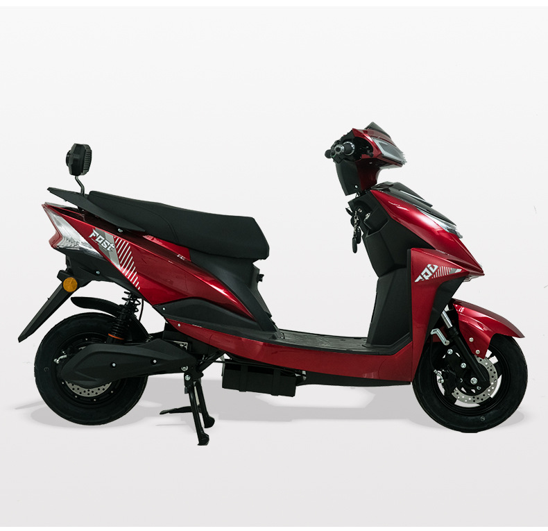 新款战神电动摩托车大功率电瓶踏板车60v72v锂电外卖车高速长跑王