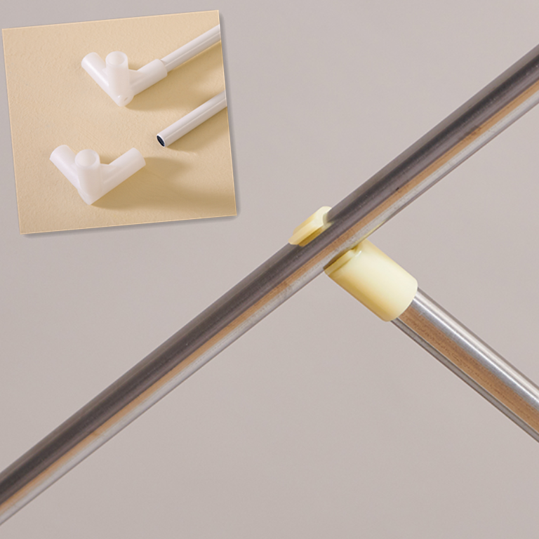 w1tr蚊帐加厚三角通塑料配件家用学生蚊帐三通接头支架固定扣零件