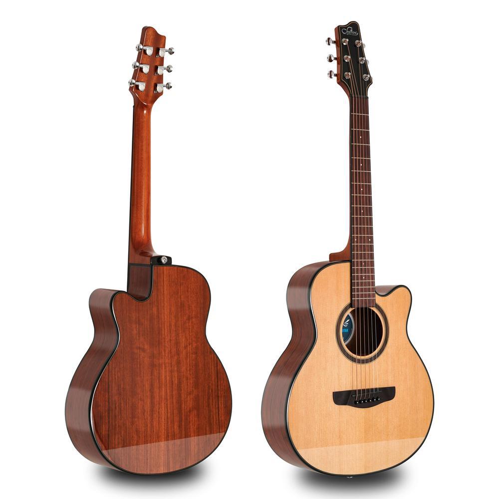 塞维拉那吉他s-p2 36寸云杉胡桃木材质 初学入门40寸吉它-阿里巴巴