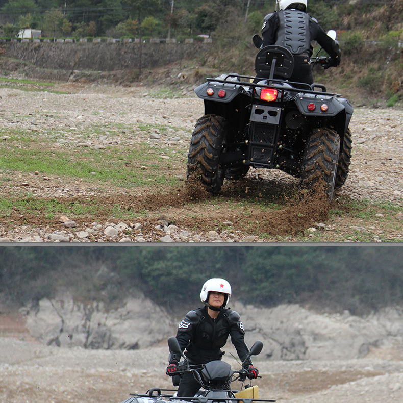 林海500cc大功率沙滩车全地形车四轮沙滩摩托车轴传动四驱沙滩车