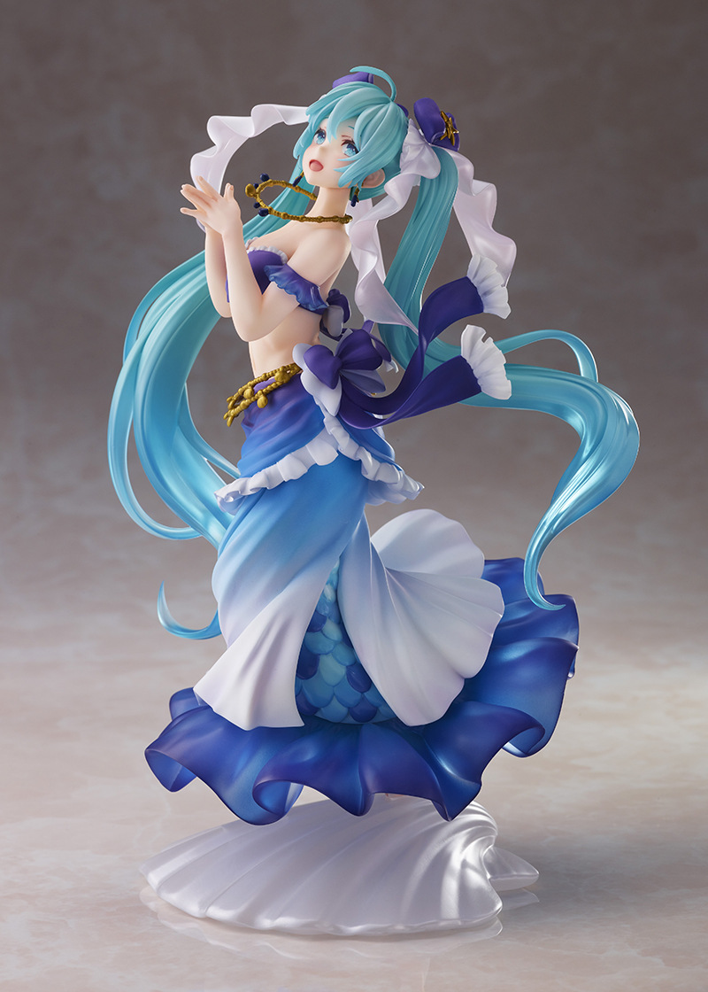 正版taito vocaloid 初音未来 人鱼公主 美人鱼 景品手办现货