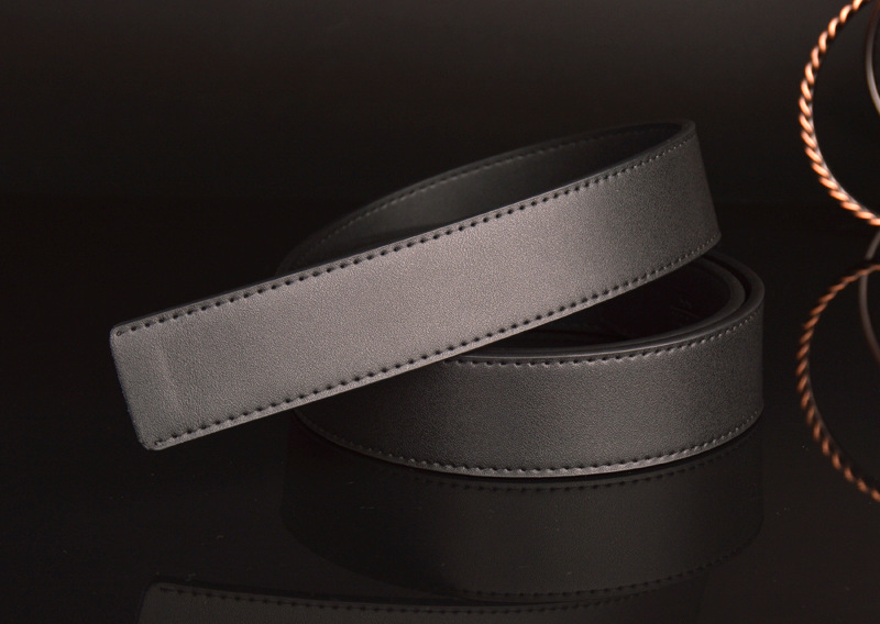 bond宾利世家男士真皮不带头自动扣纯牛皮腰带带身无头带条百搭潮