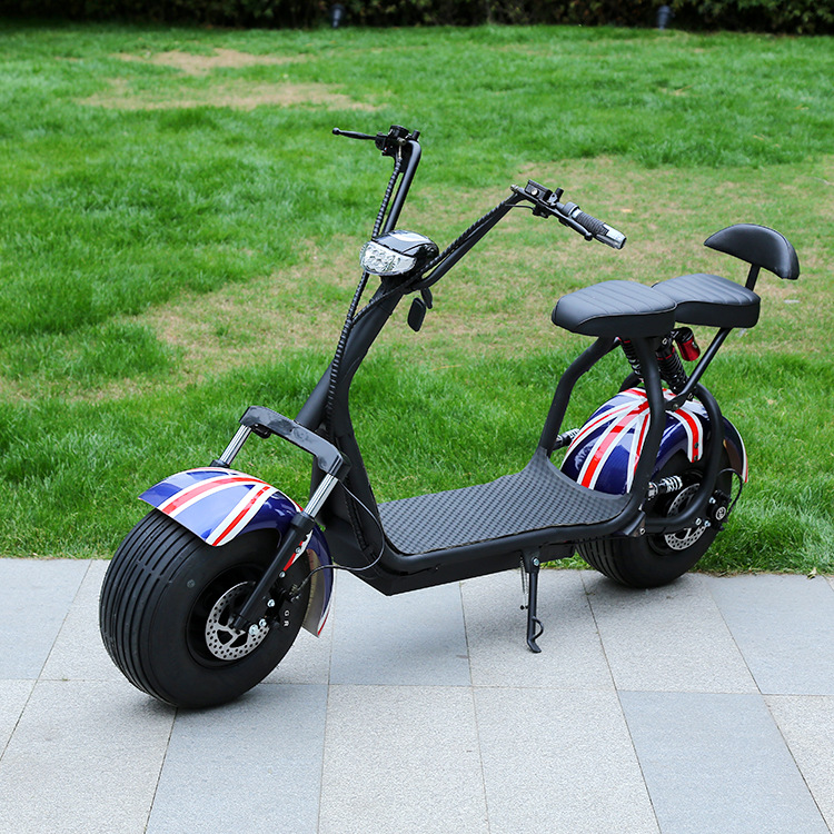 跨境专供哈雷电动摩托车新款电动代步车宽胎锂电池电动车城市代步