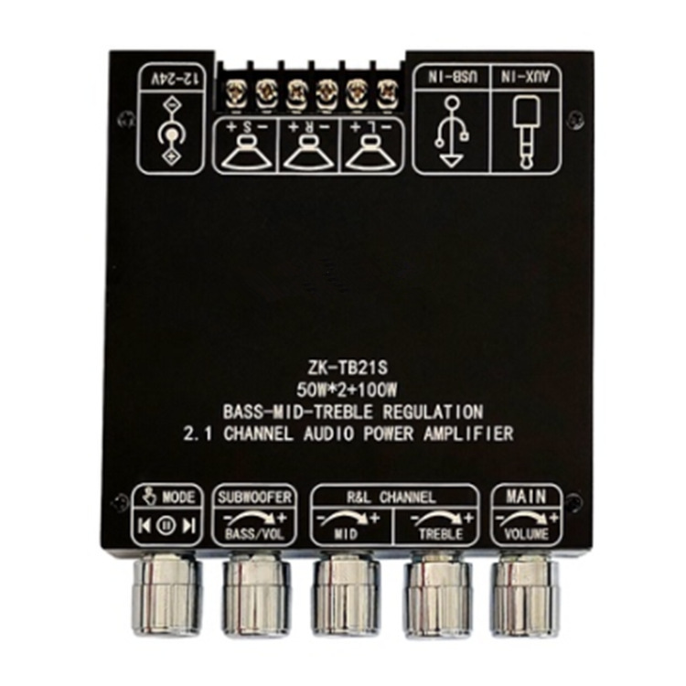 1声道无线音频功放板模块 重低音炮 中音 高音tpa3116-阿里巴巴