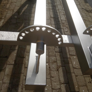 潜水搅拌机吊架配套安装系统提升装置导轨304不锈钢可调角度