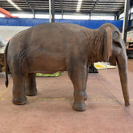 大型仿真动物模型仿真大象长颈鹿动物定制主题公园景区展览摆件