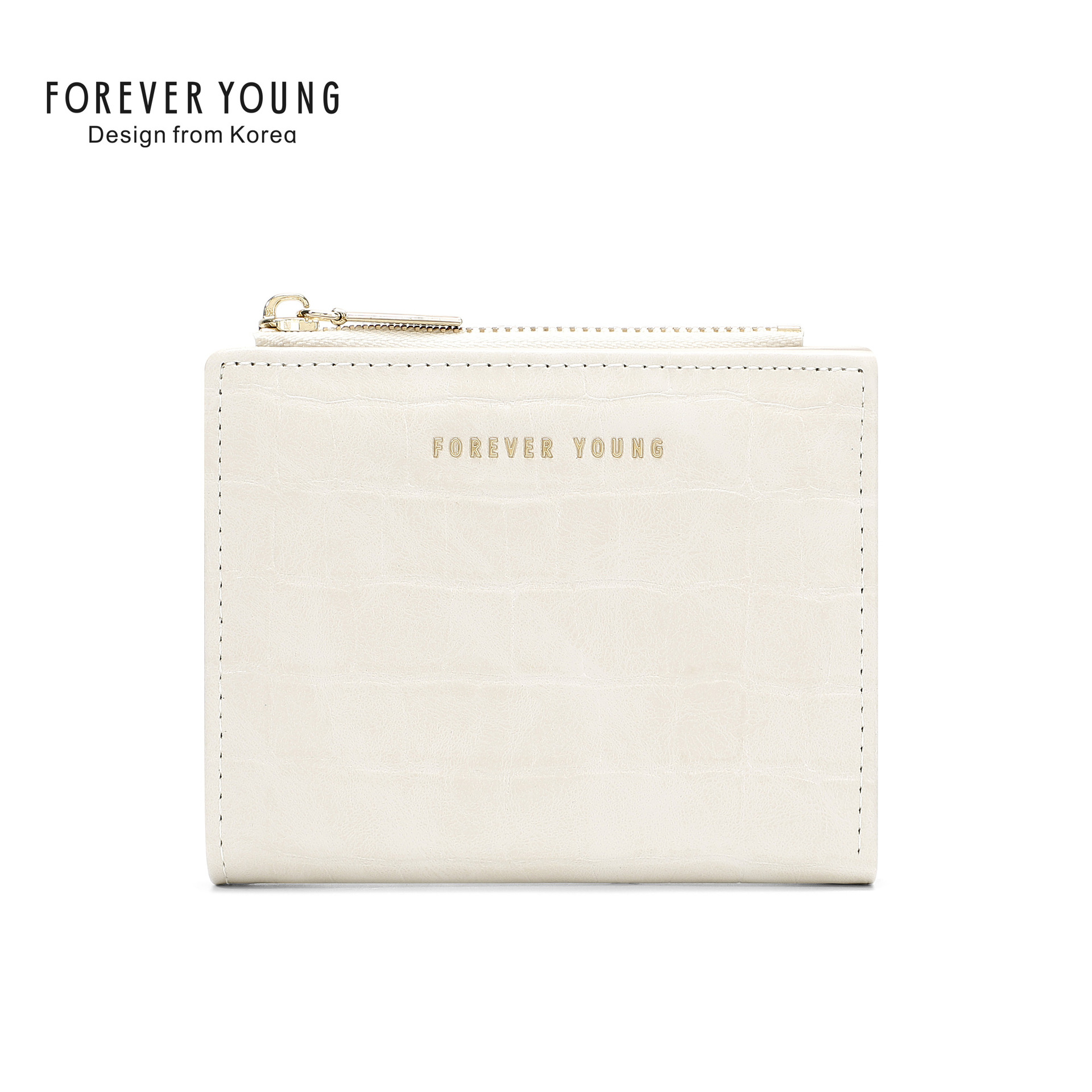 Forever Young Bag Wallet Women's Short Coin Purse Niche Women Bag Wholesale Simple Ultra-Thin Card Holder