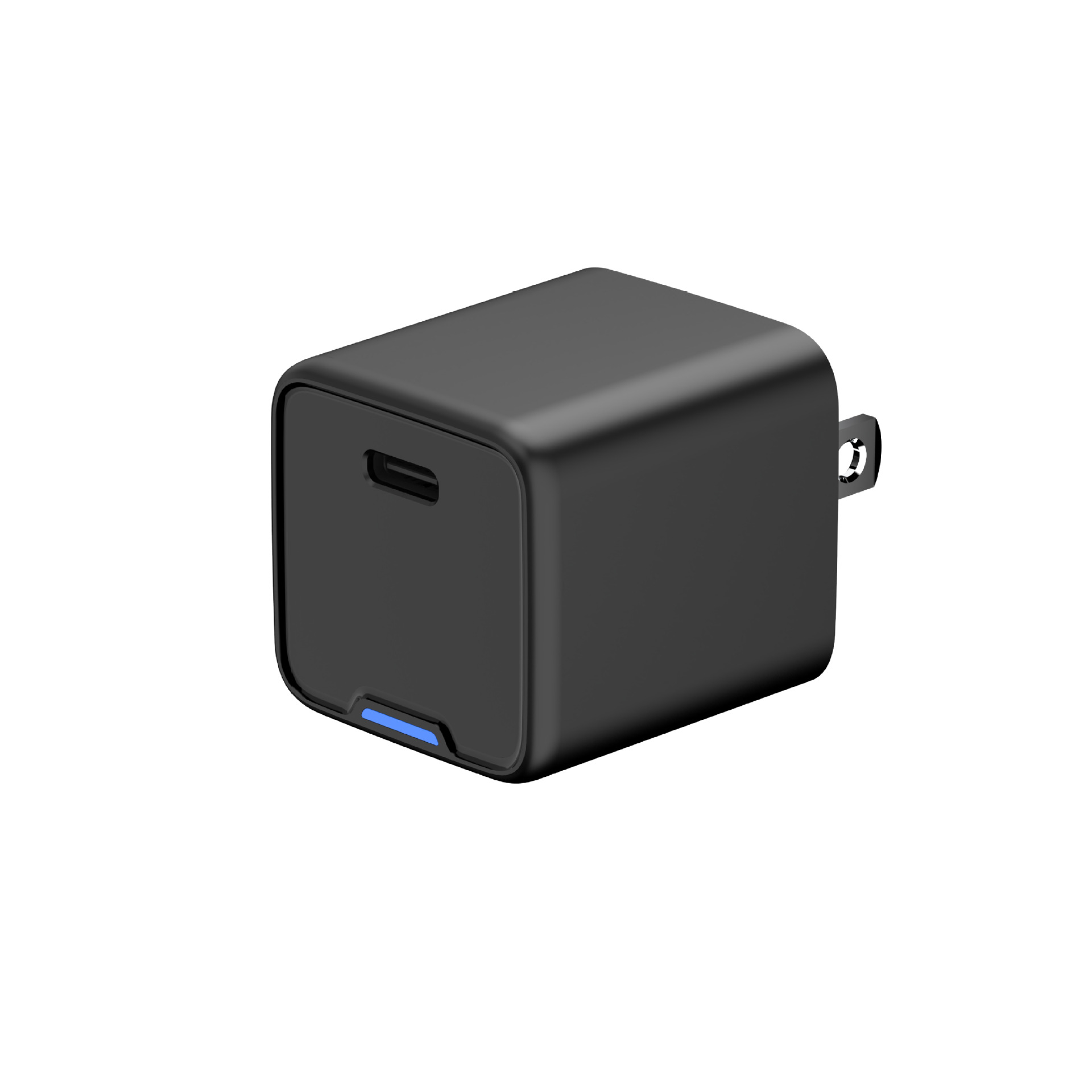 跨境热pd30w氮化镓充电器快充头适用于iphone15手机快充欧规插头