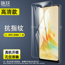 适用OPPO RENO8 T 4G钢化膜 OPPO RENO8T 4G高清防爆钢化玻璃贴膜