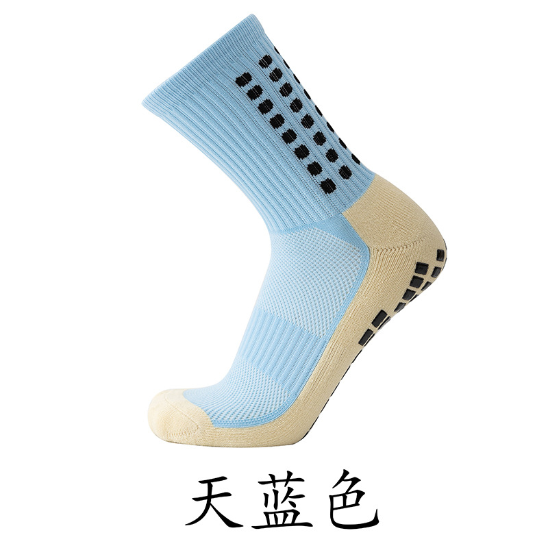 Manufacturer Non-Slip Sole Dispensing Soccer Socks Male and Female Middle Tube Basketball Long Socks Towel Bottom Extra Thick Sports Socks Wholesale