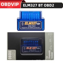 外贸英文版ELM327 V2.1 MINI 5.1蓝牙Bluetooth OBD2汽车检测仪