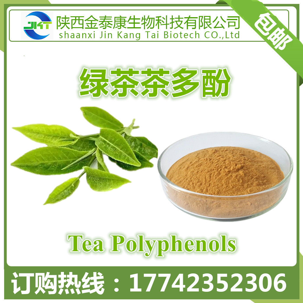 绿茶提取物茶多酚98茶鞣质茶单宁egcg45teapolyphenols儿茶素