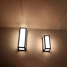LED复古户外防潮壁灯外墙灯 简约创意过道走廊 柱子庭院装饰灯