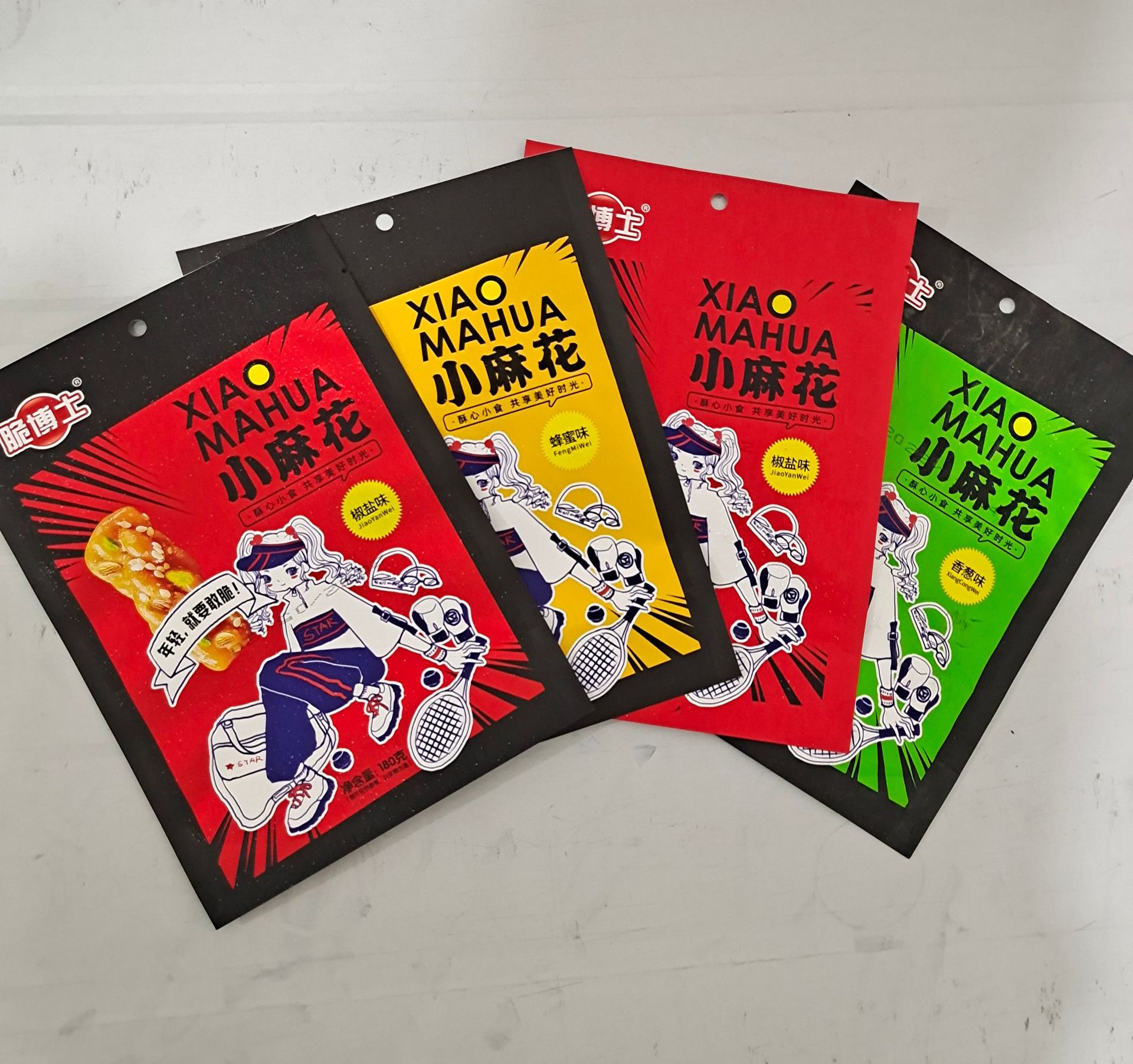 脆博士香酥小麻花180g零食单独包装椒盐手工网红袋装红糖麻花小吃