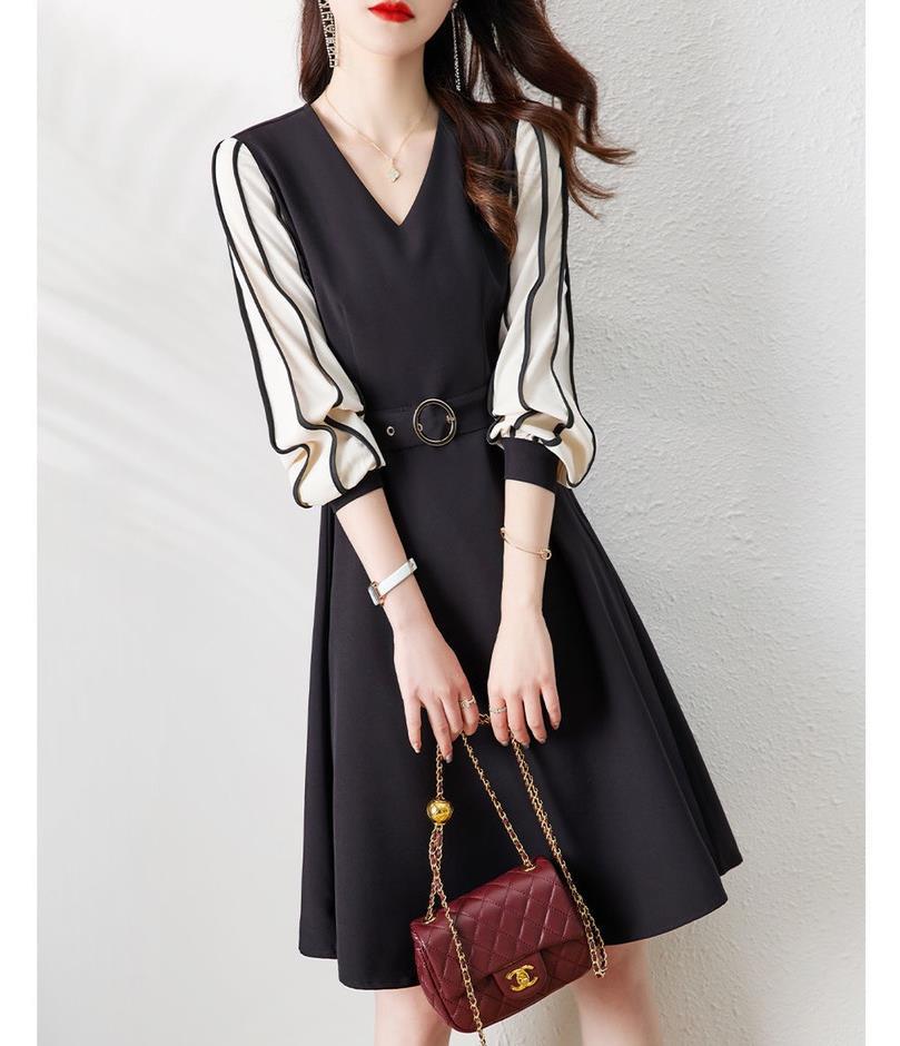 优雅名媛女装长袖图片