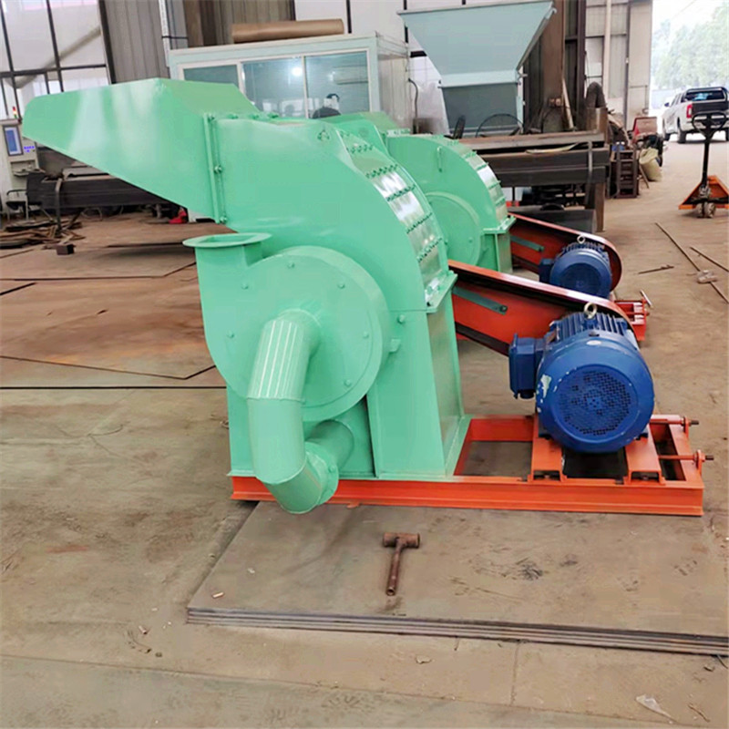 骏帆600型多种功能的木板木片粉碎机 木材厂旋切皮边角料粉碎机