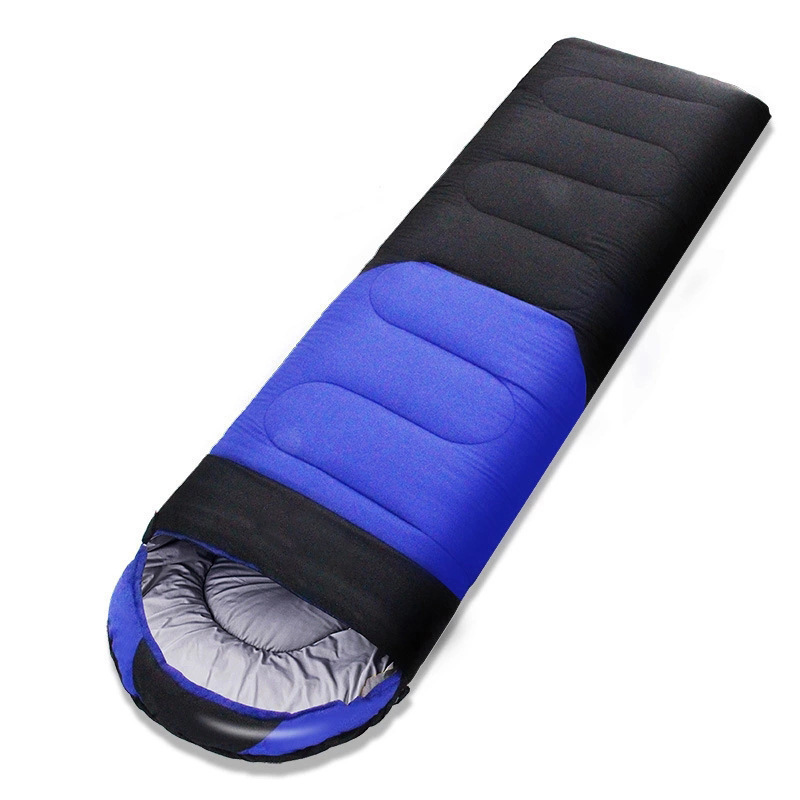 Outdoor down-Filled Sleeping Bag Autumn and Winter Camping Sleeping Bag Single Stitching Adult Portable Warm Duck down Lunch Break Sleeping Bag 1800