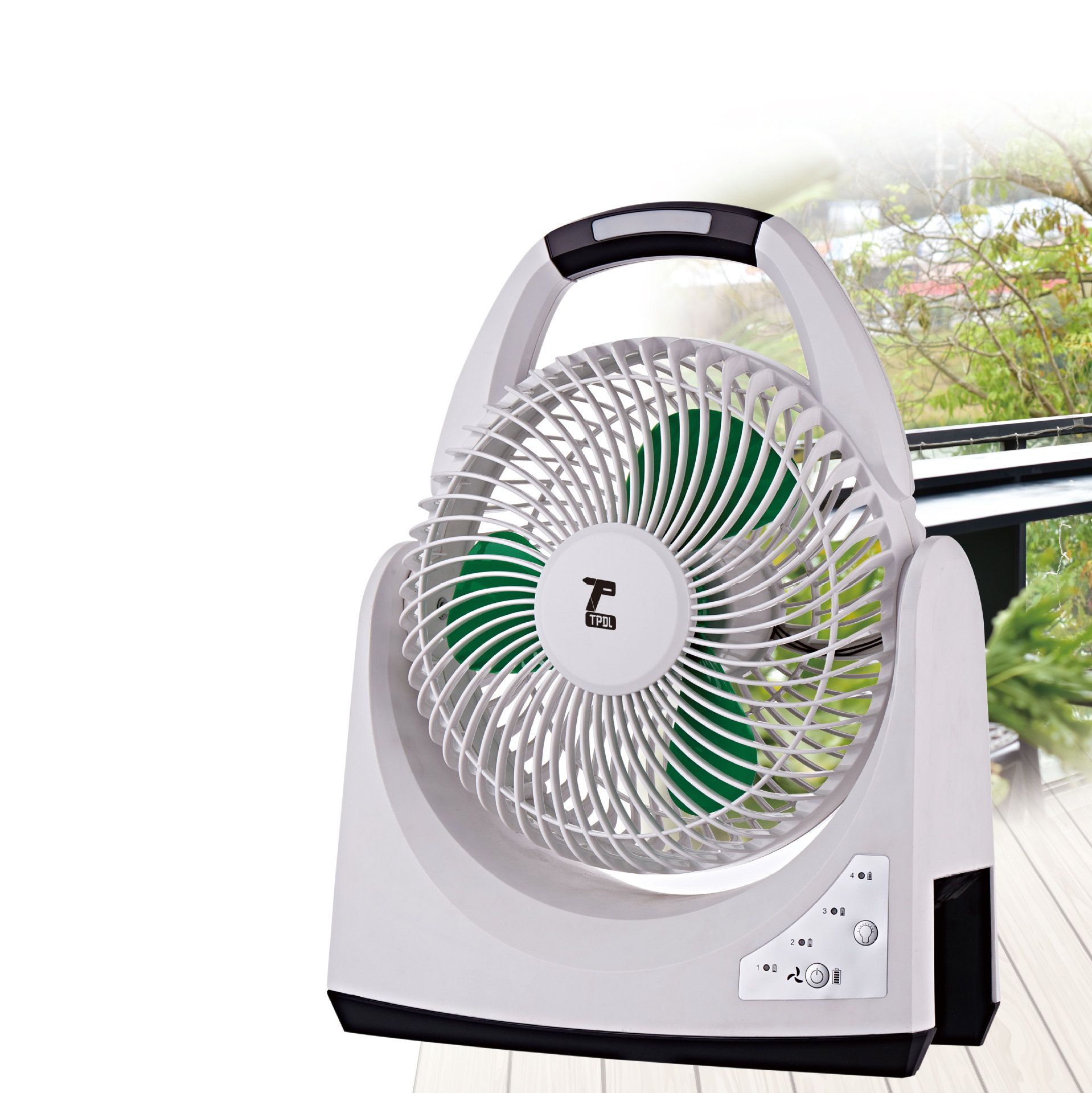 适用于牧田德伟博世米沃奇18v锂电池可充电式电风扇 户外方便携带