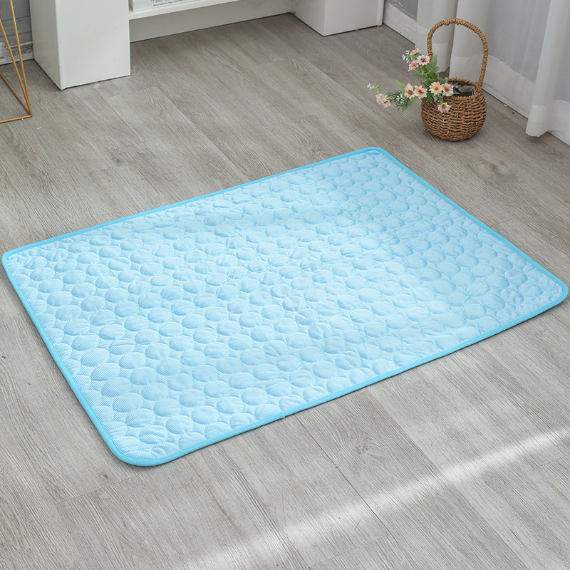 Summer Ice Pad Mesh Bottom Pet Pad Big and Small Dogs Mat Cat Cool Blanket Pet Sleeping Cold Mat