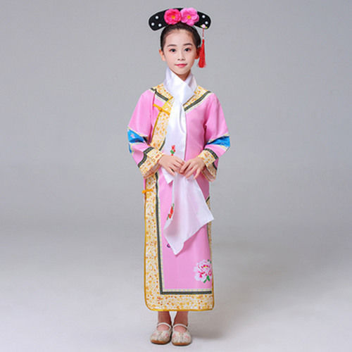 女童古装清朝还珠格格服装儿童学生幼儿有一个姑娘演出服儿童元旦