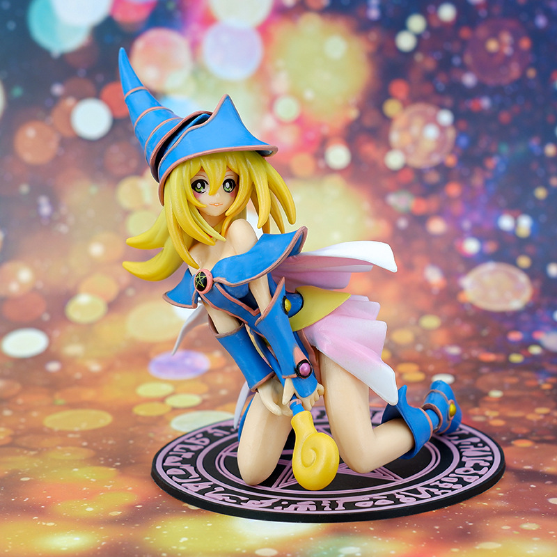 动漫周边手办公仔少女 黑魔导女孩 玛娜女魔导 车载摆件手办模型