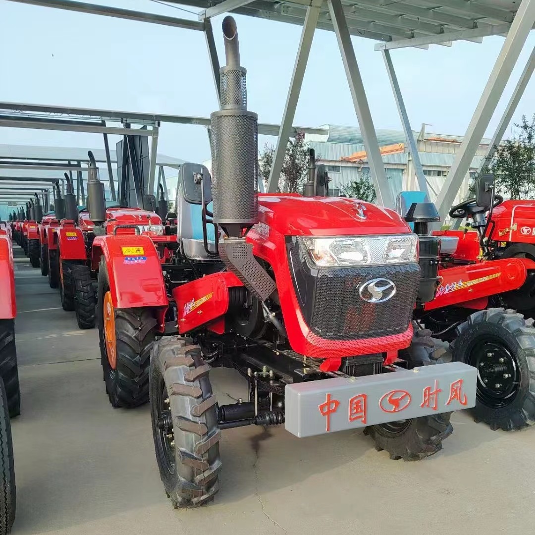 单缸四轮拖拉机 时风35马力四驱拖拉机 果园大棚耕田锄草机