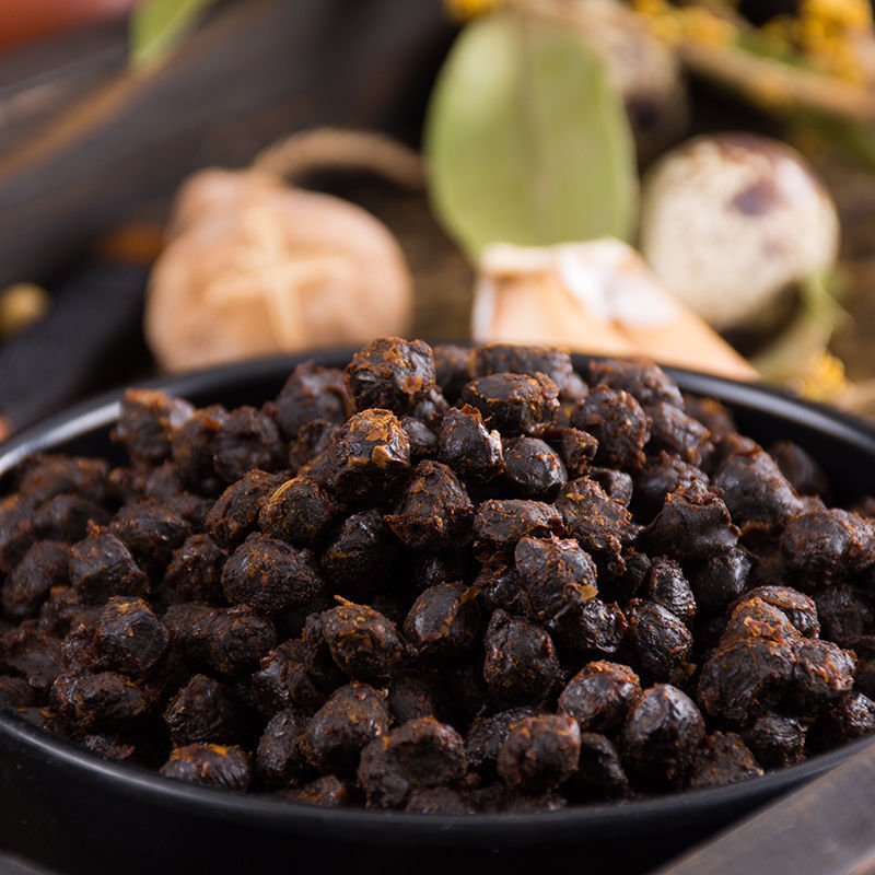 豆豉150gx2袋5袋10袋 家乡干豆鼓重庆特产农家自制原味干豆豉