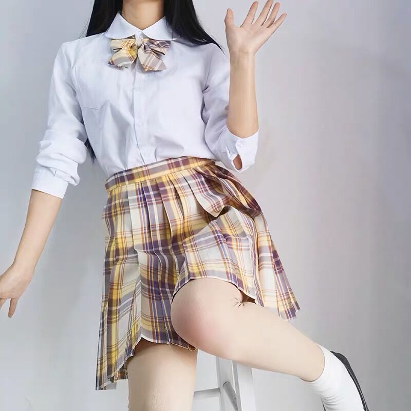 山吹jk中牌制服馆正版百褶裙正版原创日系水手服jk制服裙女生校服