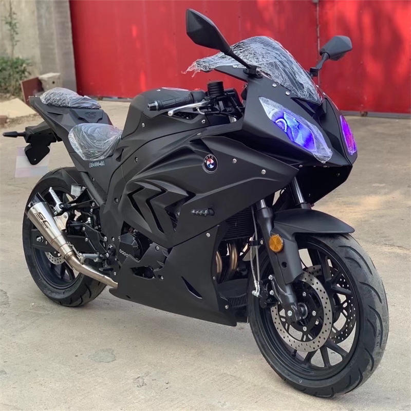 宝雕双rr摩托车双缸水冷400跑车重机车国四电喷整车可上牌