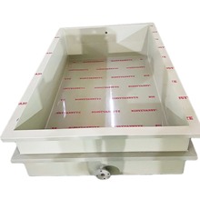 PP氧化槽 聚丙稀塑料氧化槽体 定制防腐水箱 PP材质箱体加工