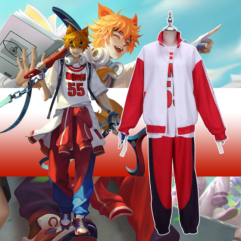 王者农药cos服百里玄策热力回旋运动cosplay动漫游戏服装男