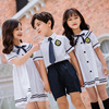 kindergarten Park service summer pupil school uniform girl Dress Boy shirt suit 61 show Costume