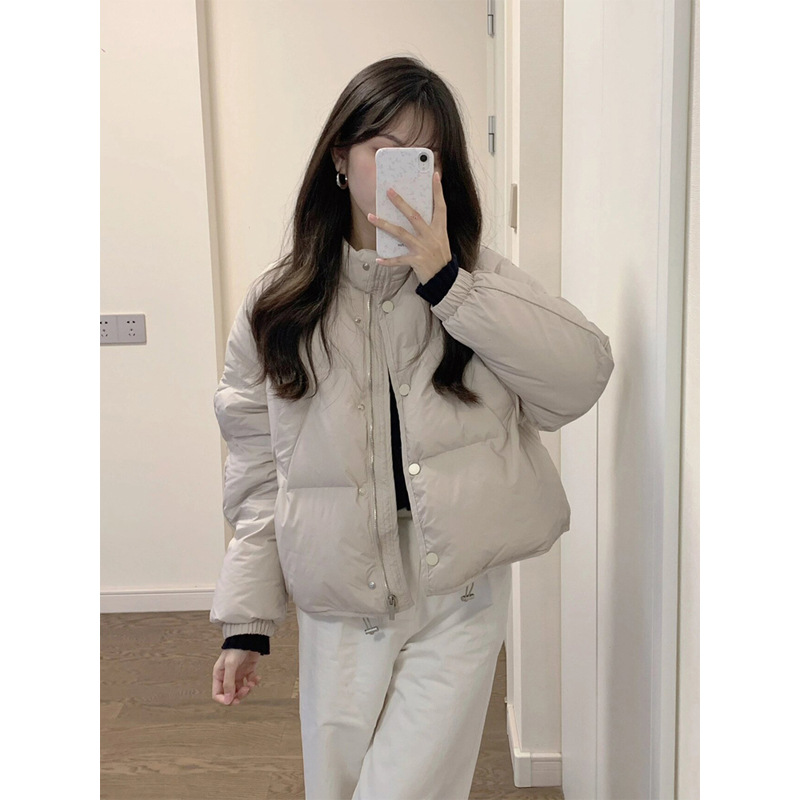 冬季新款韩版宽松面包服学生加厚保暧棉衣棉服外套棉袄女短款2023冬季