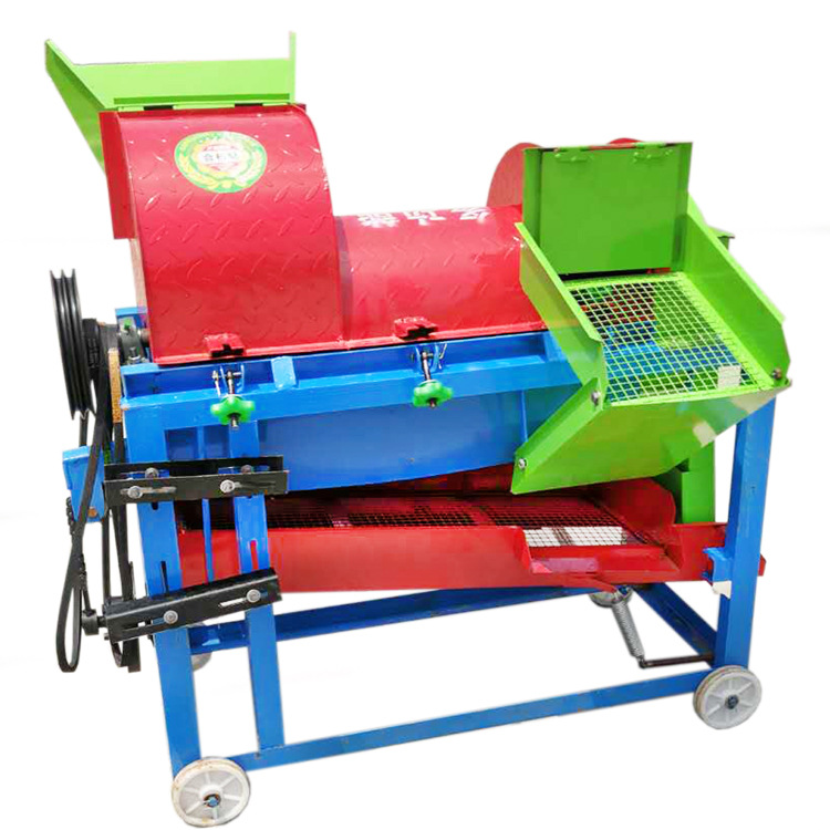 现货批发 电动水稻打粒机 家用小型多功能打谷机 稻麦大豆脱粒机