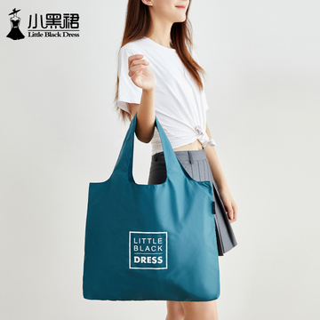 w1tr便携可折叠购物袋外出时尚大容量超市买菜包女防水手提布