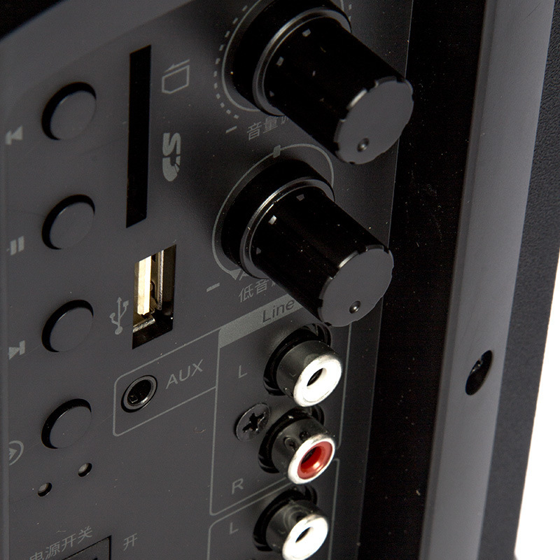 edifier/漫步者 r303bt全木质2.1声道蓝牙音响台式笔记本电脑通用