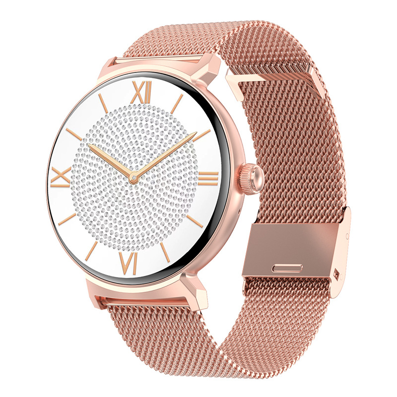 新款女性dt4new智能手表心率蓝牙通话自定义壁纸运动手表智能手环