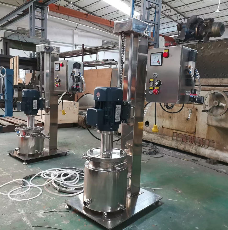 小型分散机  高速变频搅拌设备 密闭分散机 实验用搅拌机