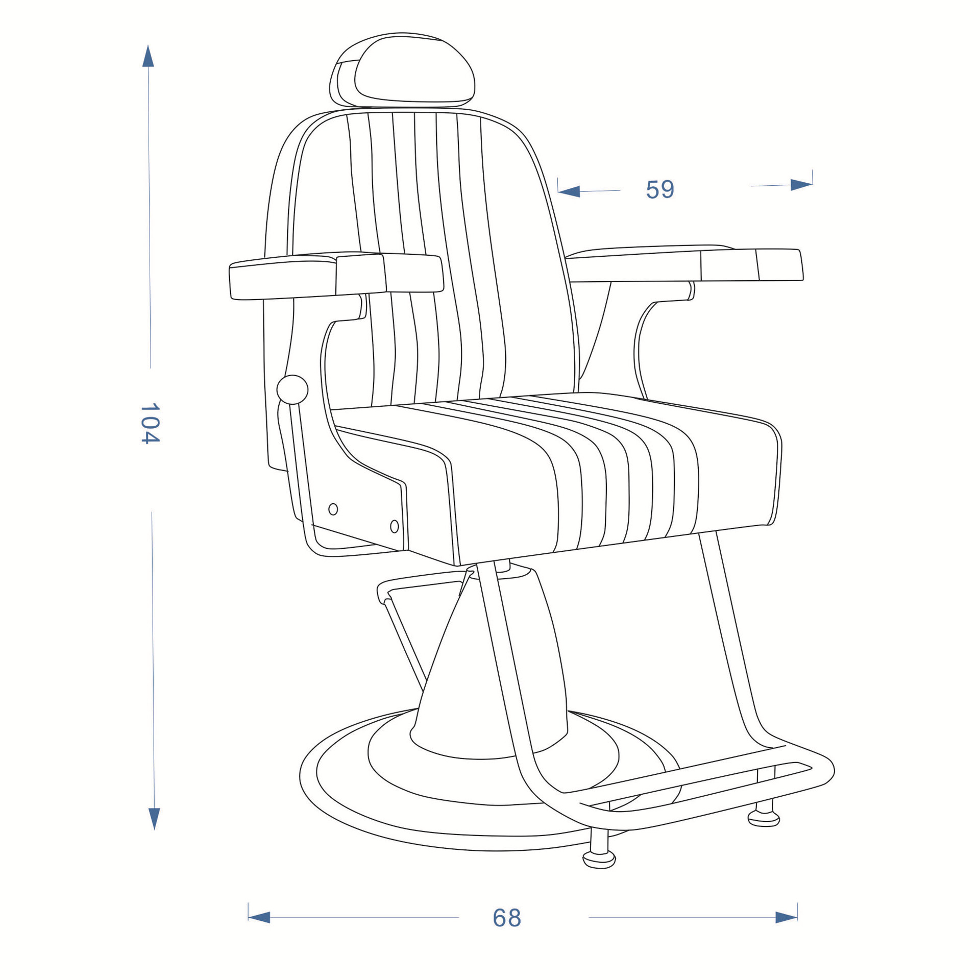 网红美发椅子理发店专用剪发椅高档放倒椅时尚旋转升降椅子凳子