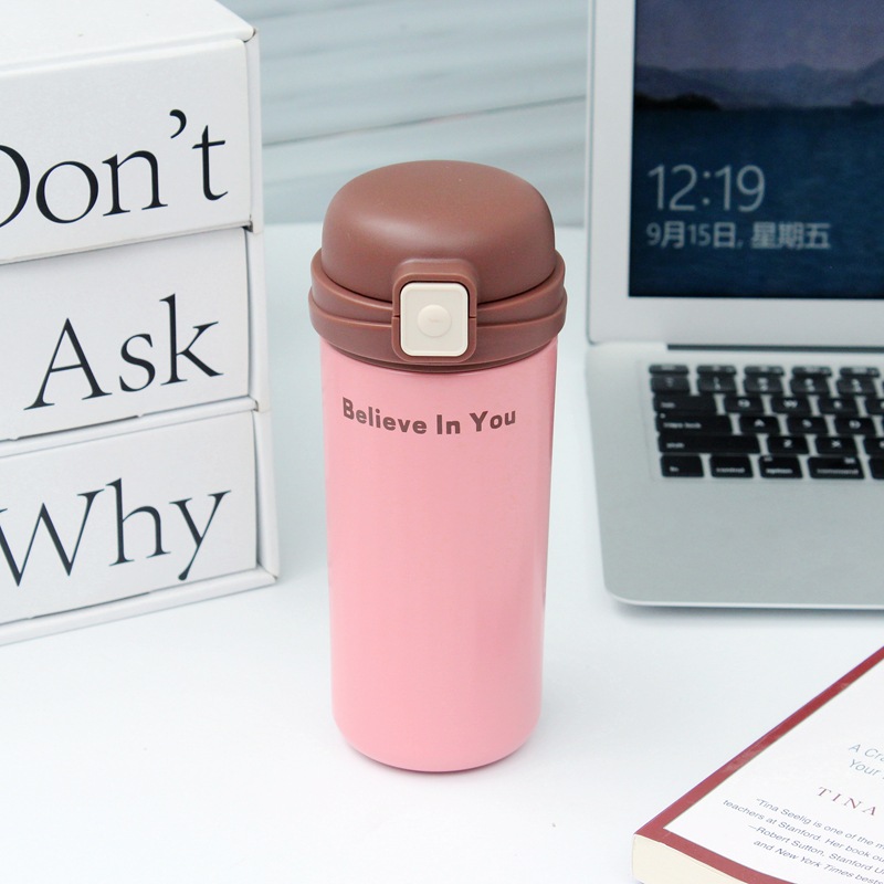 2023 New Warm-Keeping Water Cup Girls Portable Good-looking Direct Drink Cold-Keeping Coffee Cup Food Grade 316 Tumbler