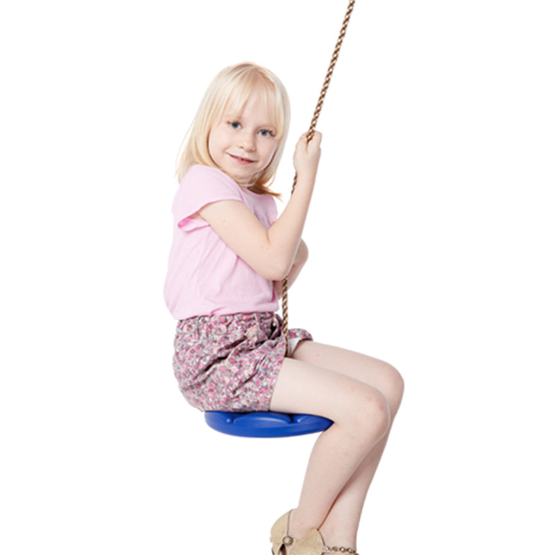 亚马逊八角圆盘秋千热销太阳花瓣秋千室内户外儿童塑料攀爬秋千