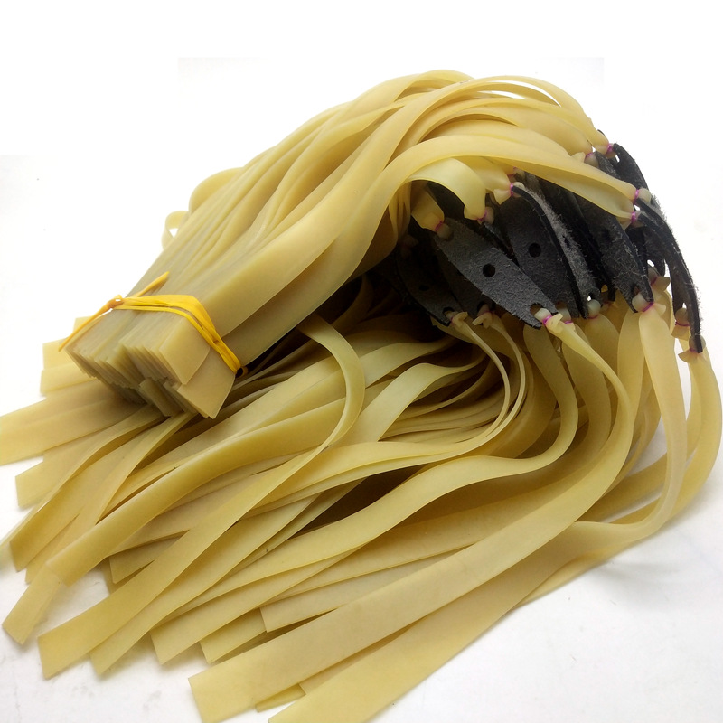 弹弓皮 1.5mm 扁皮筋精绑防冻加厚扁皮皮筋组素色弹弓厚皮