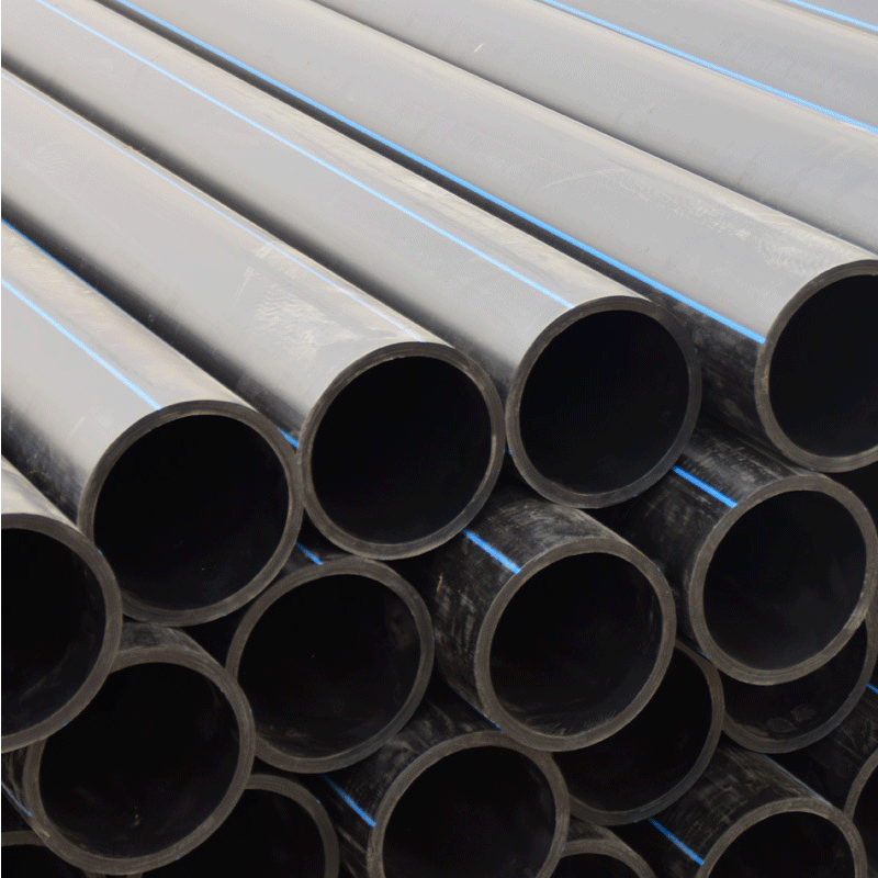 工厂加工hdpe给水管规格齐全塑料pe自来水饮水管江河水置换给水管